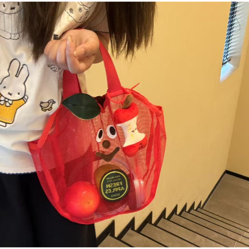 Leuke Apple Shape Mesh Tote st - Dry Bag Roll Top recensie en prijs
