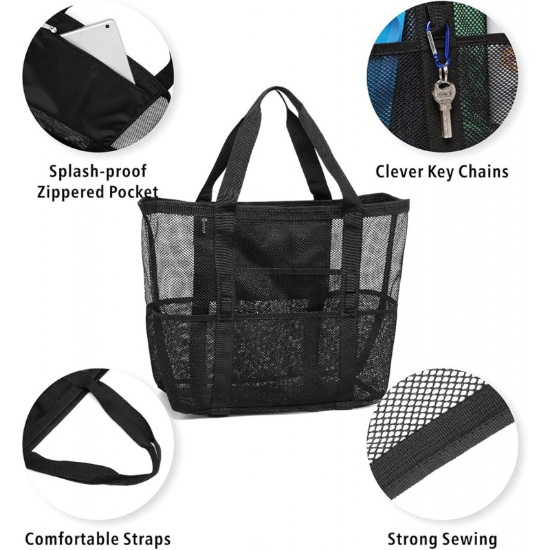 Oversized strandtas van mesh m - Dry Bag Roll Top recensie en prijs