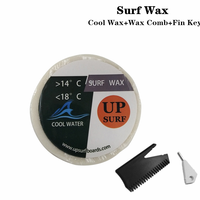 Surfwax en vinsleutel en waxve - Surfboard Wax Tropical recensie en prijs